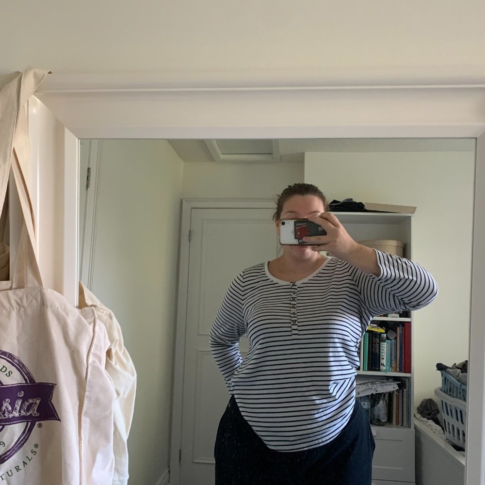 B&W Stripped Long Sleeve